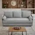 3-Seater Sofa Bed - Grey