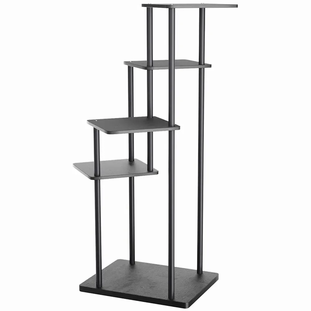5 Shelf Plant Display Stand - Black, Metal