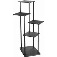 5 Shelf Plant Display Stand - Black, Metal