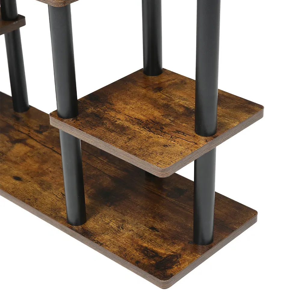 6 Shelf Plant Stand - Brown