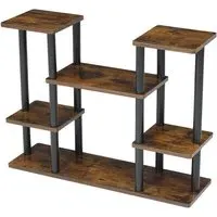 6 Shelf Plant Stand - Brown
