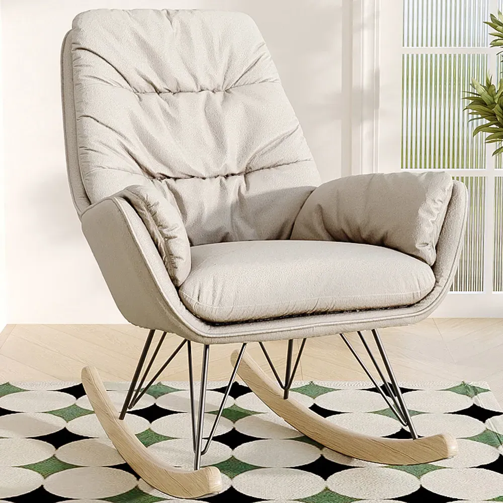 Leisure Rocking Chair - White image