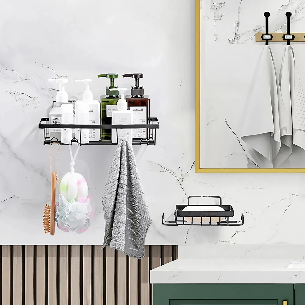 Shower Caddy Set of 4 - Black