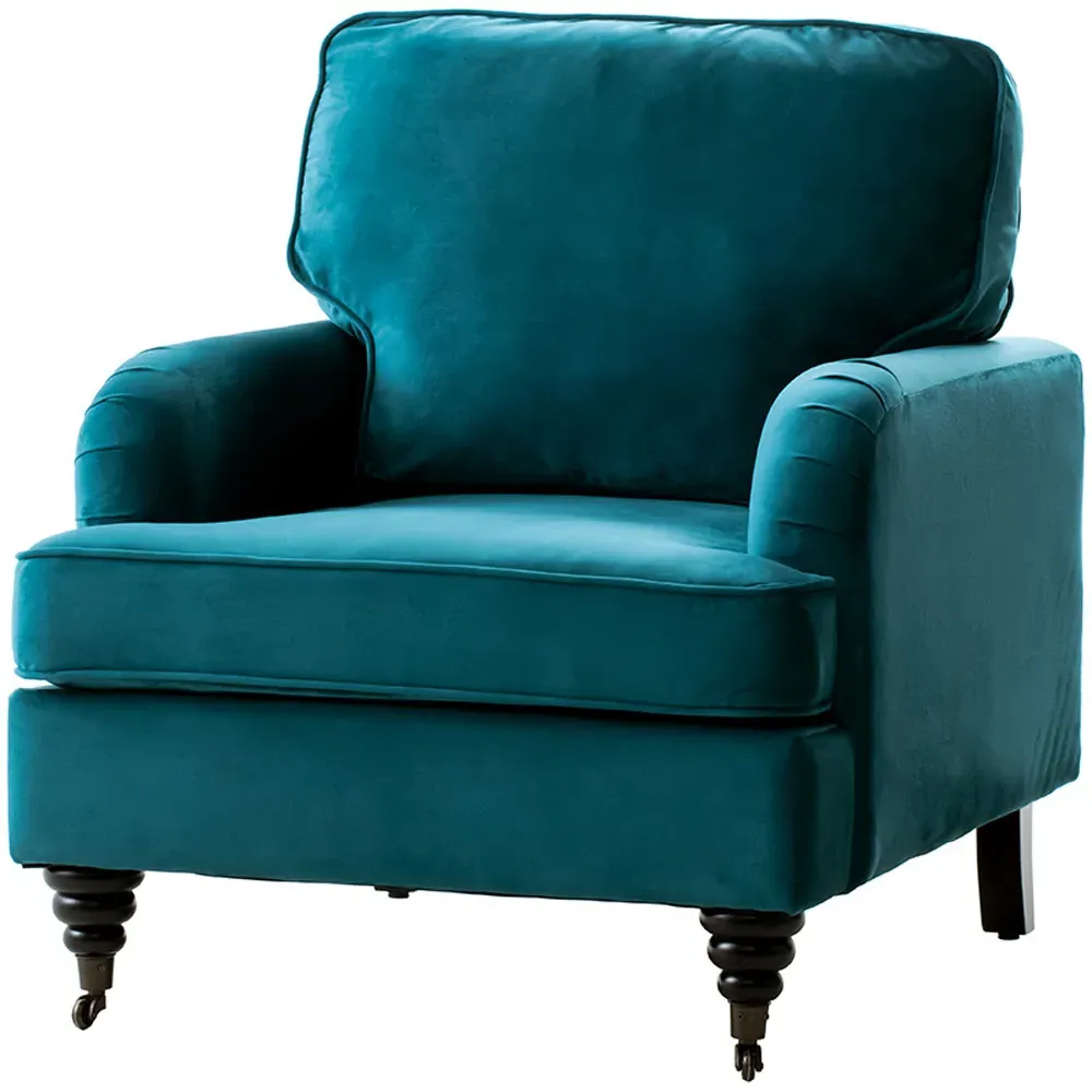 Upholstered Armchair with Folding Backrest - Multi