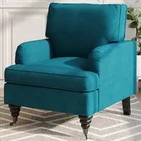 Upholstered Armchair with Folding Backrest - Multi