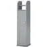 Wooden Toilet Roll Holder Cabinet - Grey