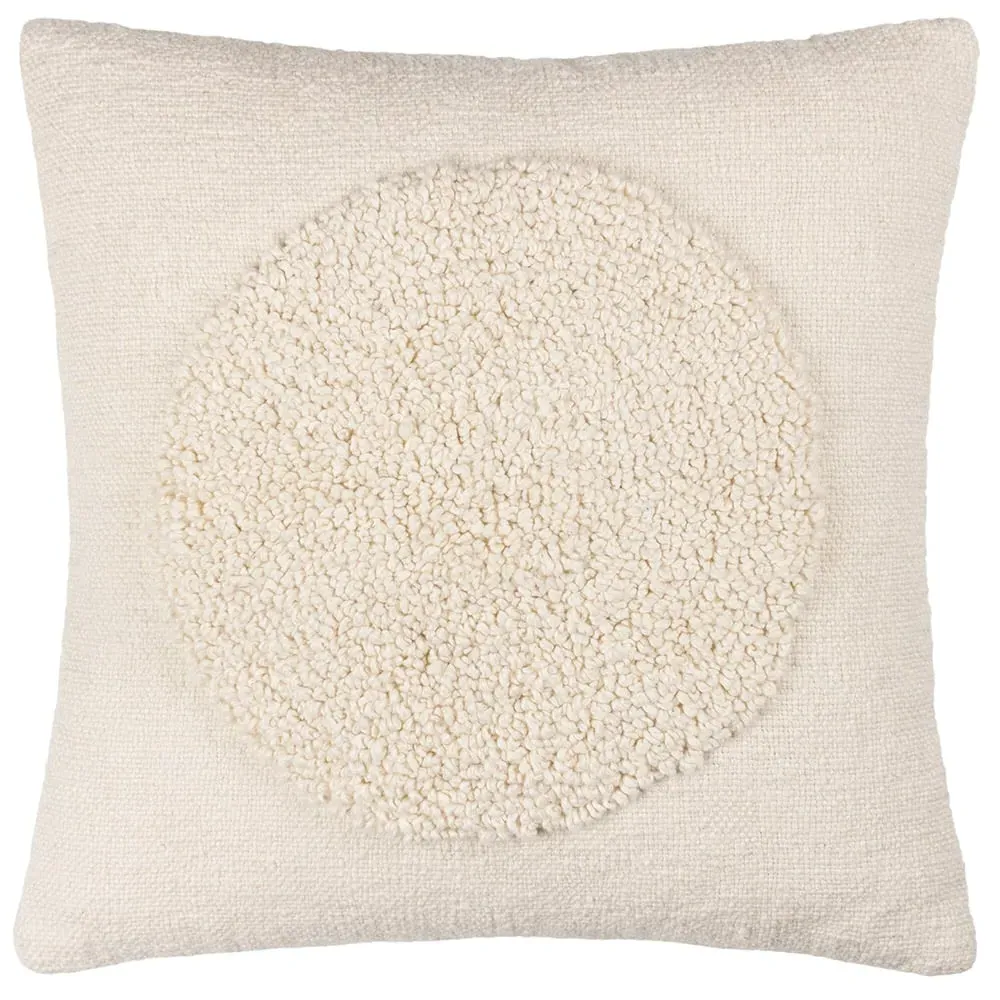 Almo Woven Cushion - Cream, Cotton image