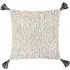 Cambre Mono Boucle Tasselled Cushion - Multi