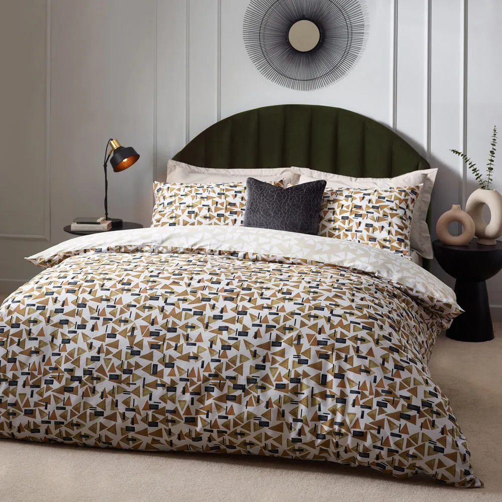 City Single Duvet Set - Toffee