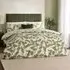 Lauro Double Duvet Set Reversible - Green, Cotton Blend