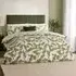 Lauro Super King Size Reversible Duvet Set - Green, Cotton
