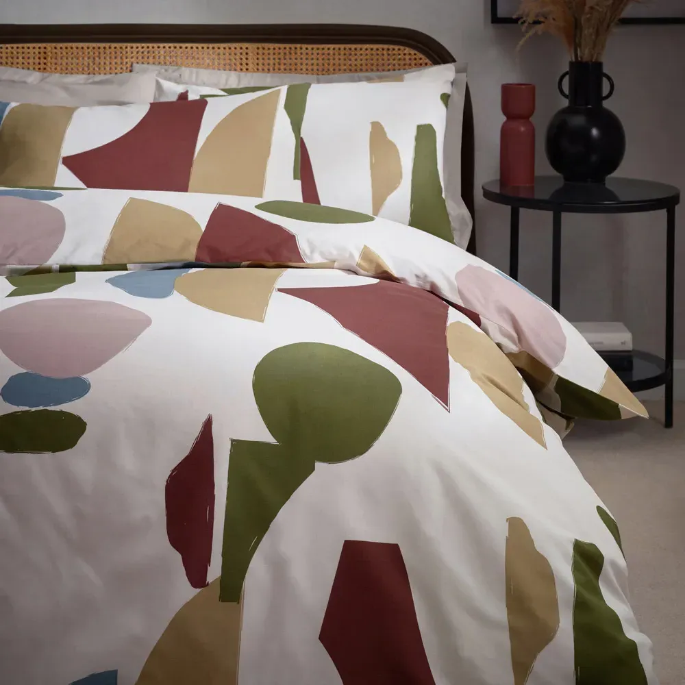 Meta King Size Duvet Set - Multi, Cotton