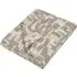 Ola Jacquard Throw - Taupe, Cotton