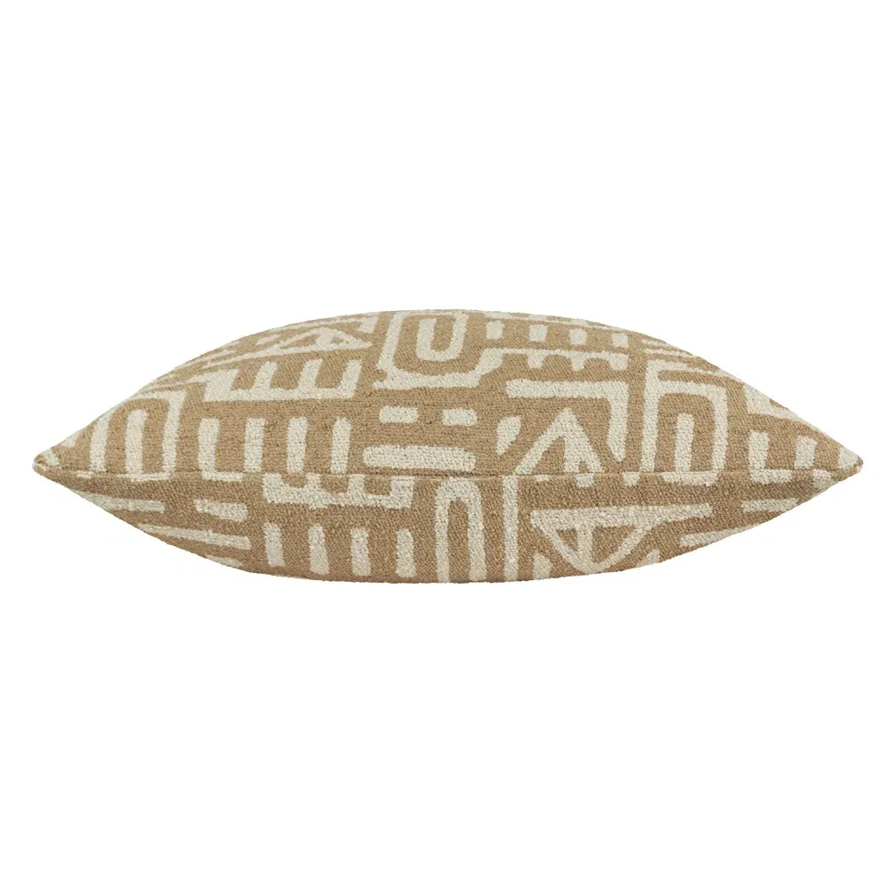 Samos Woven Jacquard Cushion - Multi, Polyester