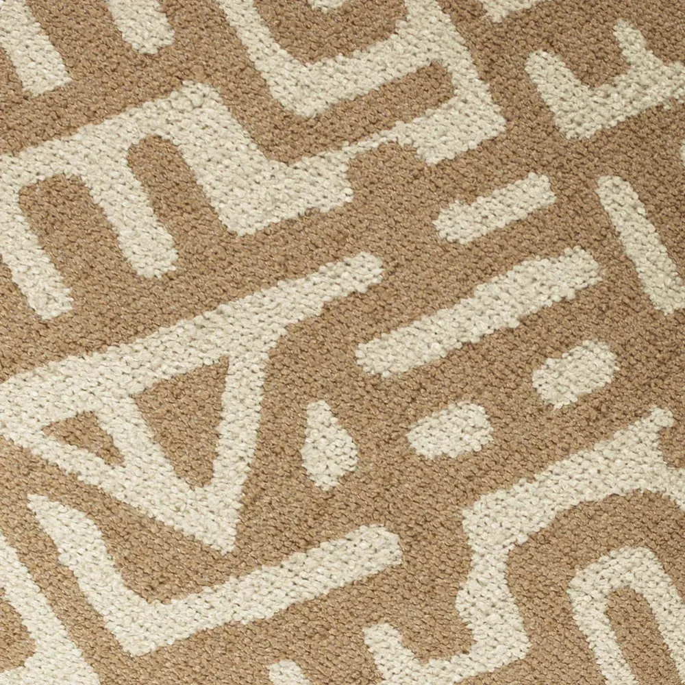 Samos Woven Jacquard Cushion - Multi, Polyester