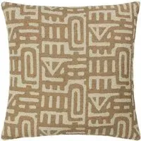 Samos Woven Jacquard Cushion - Multi, Polyester