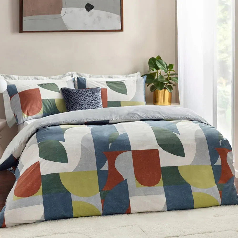 Siresa Single Duvet Cover Set - Multi image