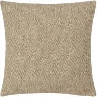 Tiona Square Woven Jacquard Cushion - Nougat, Toffee