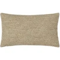 Tiona Woven Jacquard Cushion - Nougat, Toffee