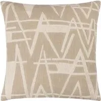 Vannes Tofu Embroidered Cushion - Cotton