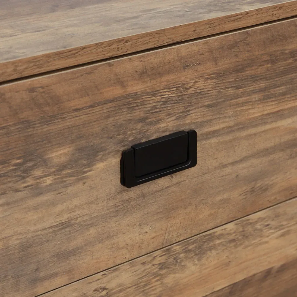 2 Door 3 Drawer Sideboard - Brown