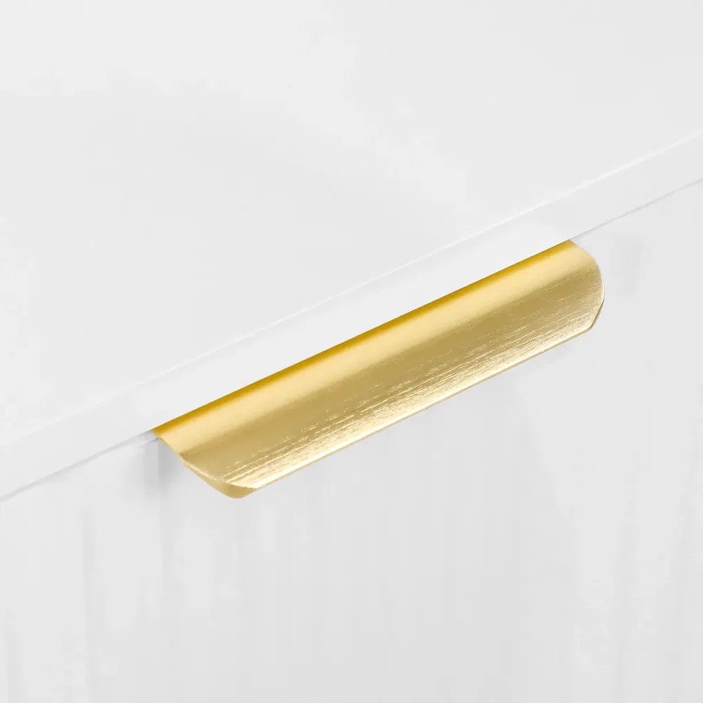 2 Door Sideboard with Adjustable Shelf - White