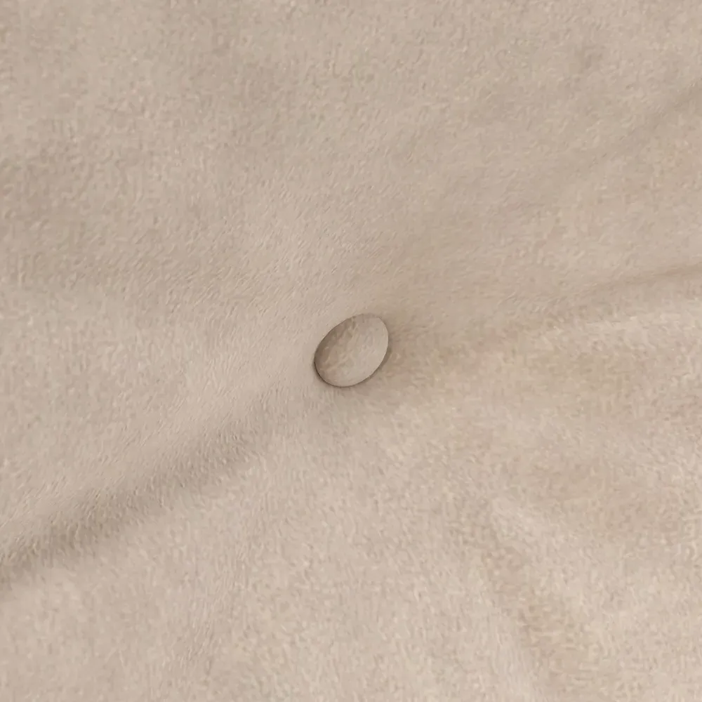 2-Seater Convertible Sofa Bed - Yellow, Velvet