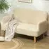 2-Seater Sofa - Cream, Velvet