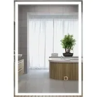 3 Colour LED Illuminated Bathroom Mirror with Defogging Film
