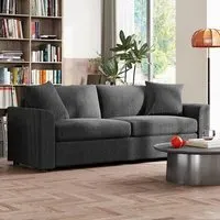 3-Seater Sofa - Grey, Jumbo Cord
