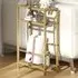 3-Tier Side Table - Gold, Glass