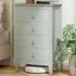4 Drawer Chest of Drawers - Green