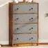 4 Drawer Chest of Drawers - Grey, MDF
