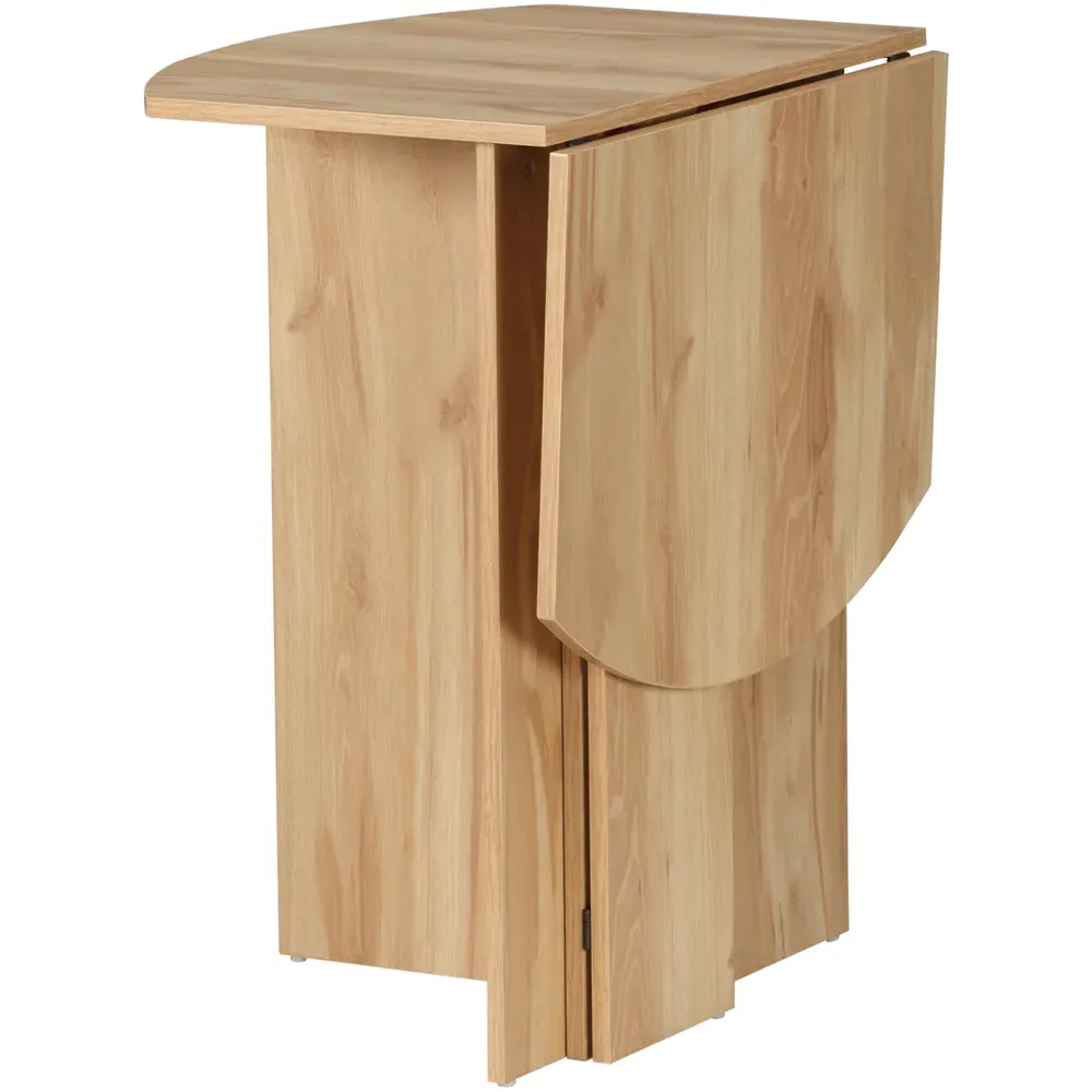 4-Seater Drop Leaf Dining Table - Oak