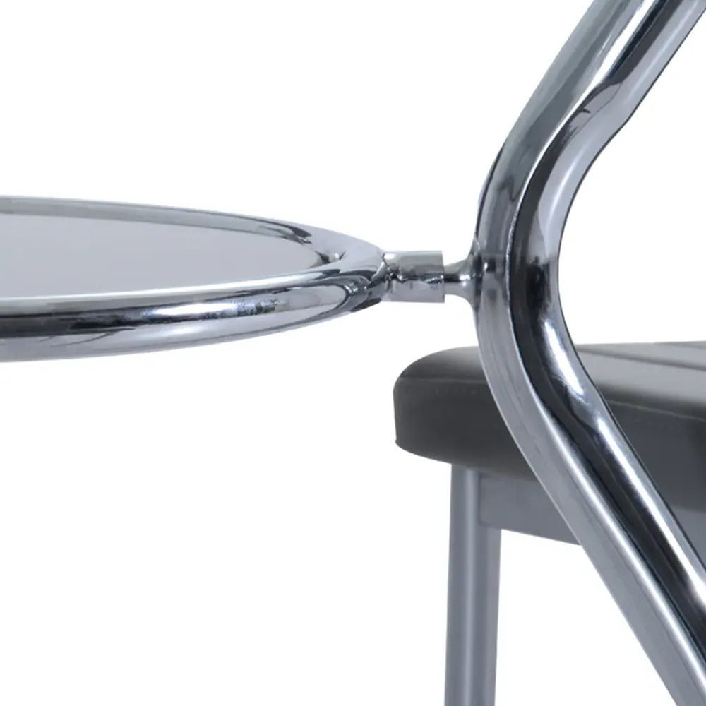 4 Seater Round Dining Table Set - Grey