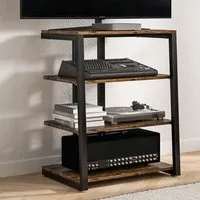 4-Tier HiFi Rack Stand - Brown