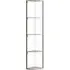 5 Shelf Floor Lamp with RGB LED - Grey