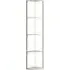 5 Shelf Floor Lamp with RGB LED - White