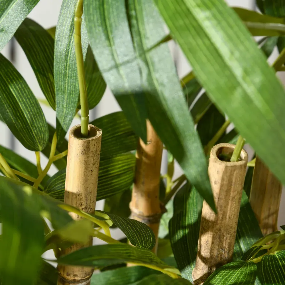 Bamboo Tree Artificial Plant in Pot - Green