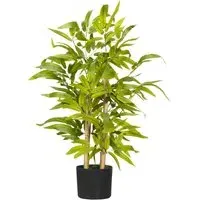 Bamboo Tree Artificial Plant in Pot - Green