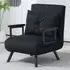 Click Clack Single Bed Chair - Black