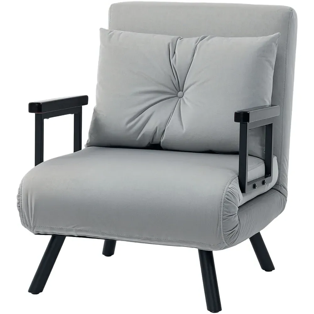 Click Clack Single Bed Chair - Grey