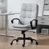 Computer Desk Chair - Light Grey, Fabric