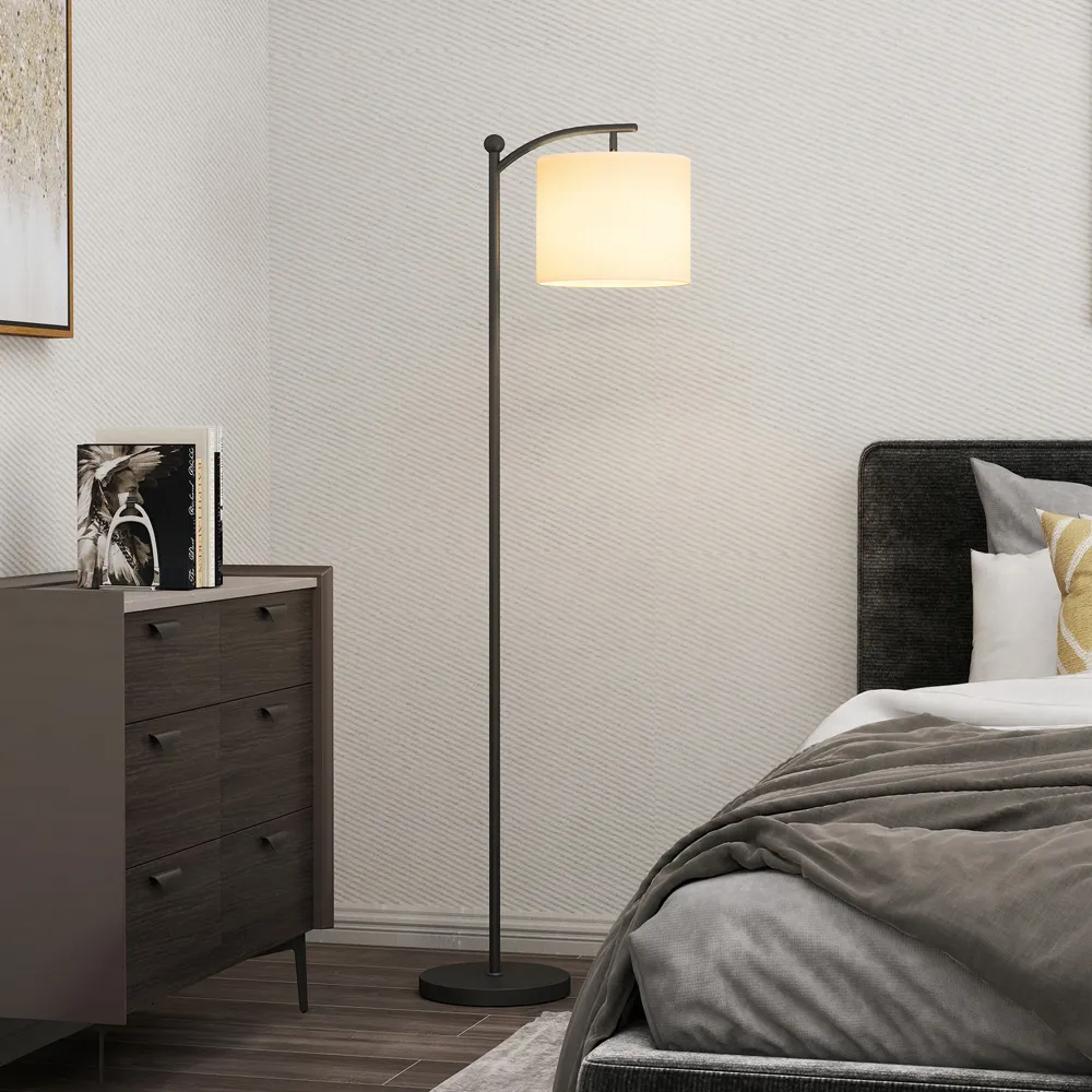 Dimmable LED Floor Lamp with 11 Colour Temperature - Black