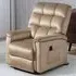 Electric Power Lift Recliner Armchair - Beige, Velvet