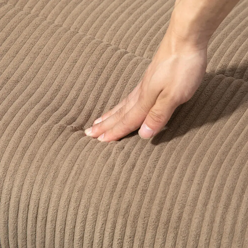 Electric Power Lift Recliner Armchair - Brown, Corduroy