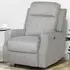 Electric Recliner Armchair with USB Port - Grey