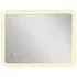 Frameless LED Bathroom Mirror with Bluetooth - Silver