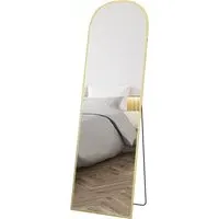Full Length Mirror - Gold, Aluminium Alloy