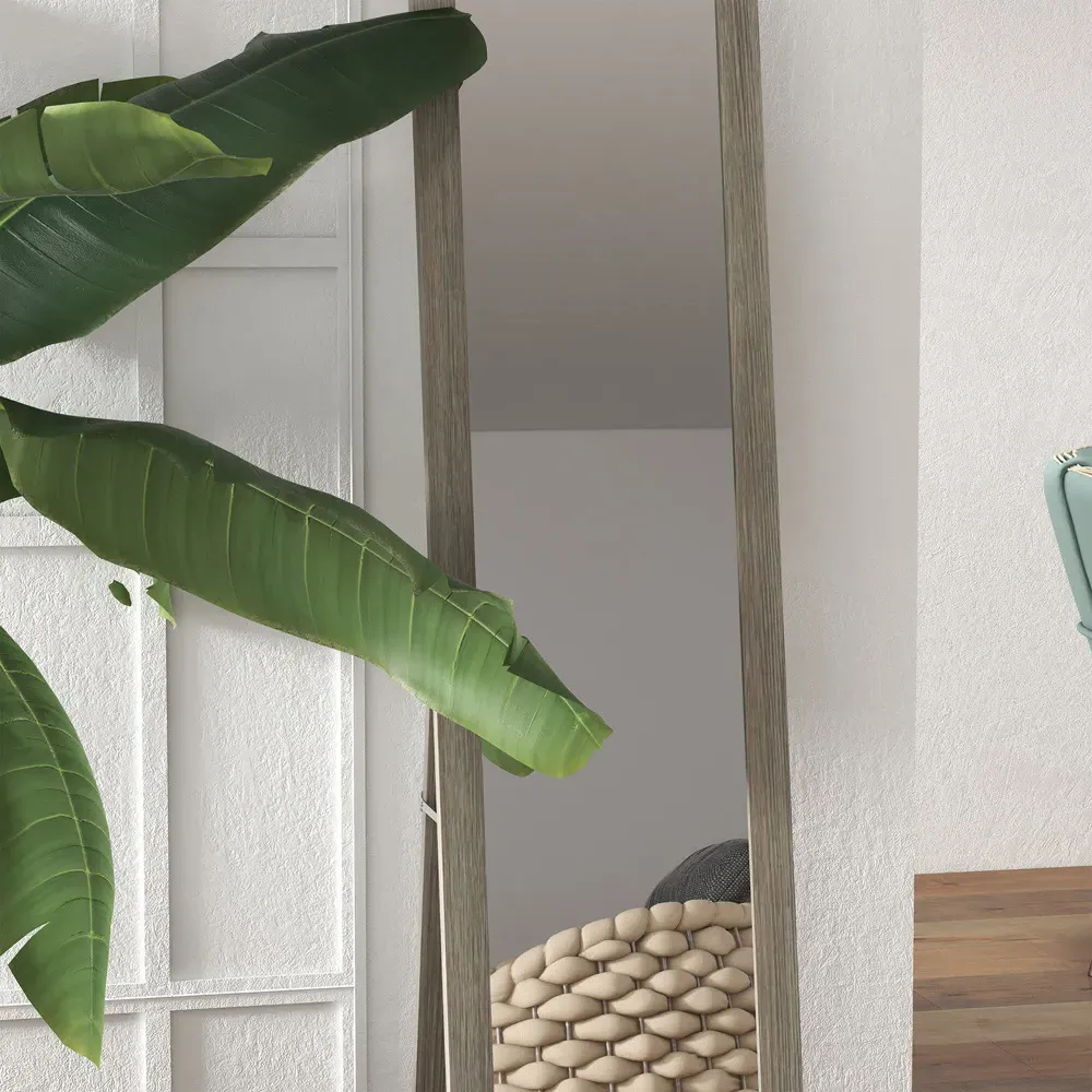 Full Length Mirror - Grey